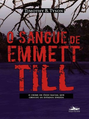 cover image of O sangue de Emmett Till
